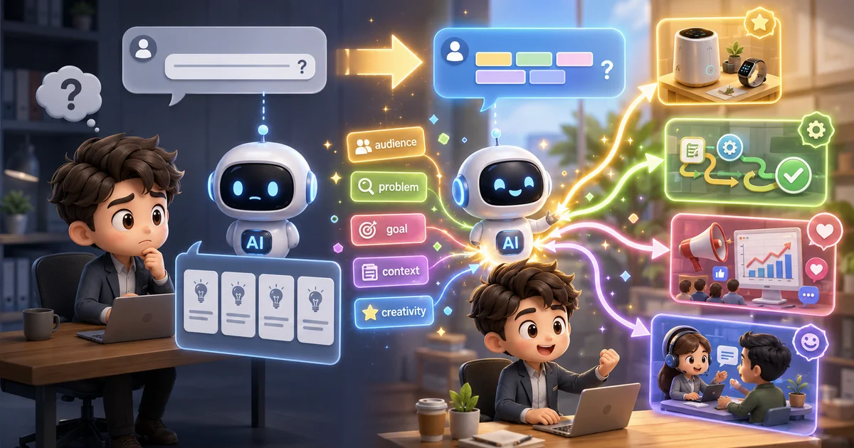 AI 給的答案總是太普通？先改變問問題的用字